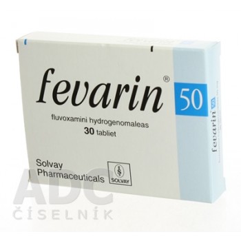 Феварин (Fevarin) 100 мг, 30 таблеток